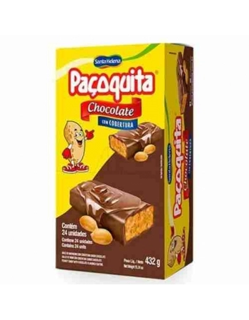 PAÇOQUITA COBERTA CHOCO DISPLAY 432G (12X24)
