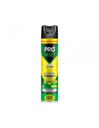 MULTI INSETICIDA PROINSET EMB.ECONO CITRONELA 12X350ML/185G