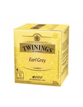 CHA TWININGS PRETO EARL GREY 12DSX10X20G