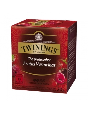 CHA TWININGS PRETO F VERMELH 12DSX10X20G