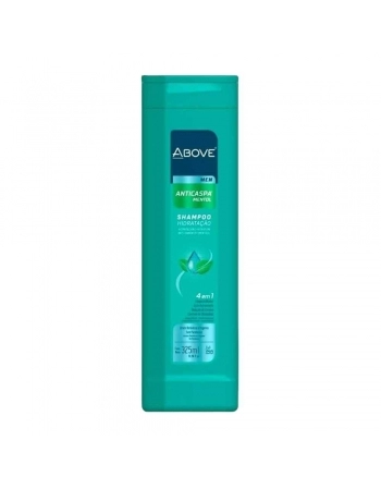 SHAMPOO ABOVE MASCULINO ANTICASPA MENTOL 12X325ML