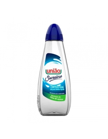 UNIÃO ADOÇANTE LÍQUIDO SUCRALOSE 12X65ML