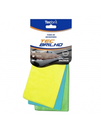 KIT TECBRIL PANO MICROFIBRA 12X03UN
