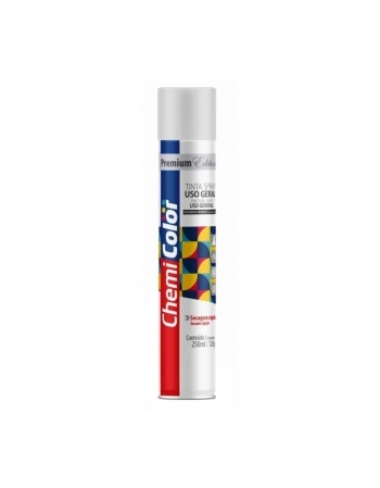 TINTA CHEMICOLOR USO GERAL BRANCO BRILHANTE 6X250ML