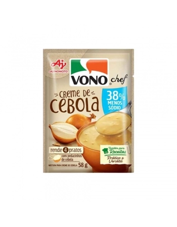 SOPA VONO CHEF CREME DE CEBOLA COM SÓDIO REDUZIDO 02X12X58G