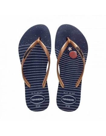 SA HV SLIM NAUTICAL MARINHO/ROSE GOLD/MARINHO 33/34 C1
