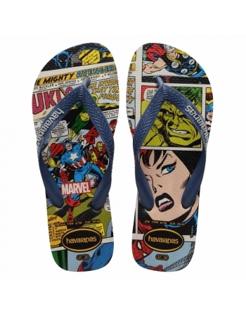 SA HV TOP MARVEL CLASSICS CINZA GELO/AZUL INDIGO 23/24 C3
