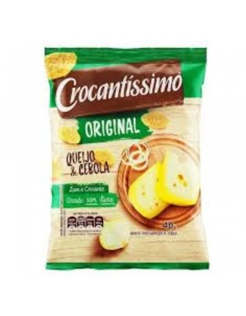 CROCANTISSIMO QUEIJO E CEBOLA 40G