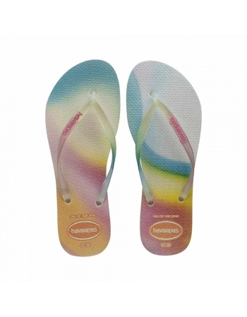 SD HV SLIM METALLIC RAINBOW BEGE PALHA 35/36 C3