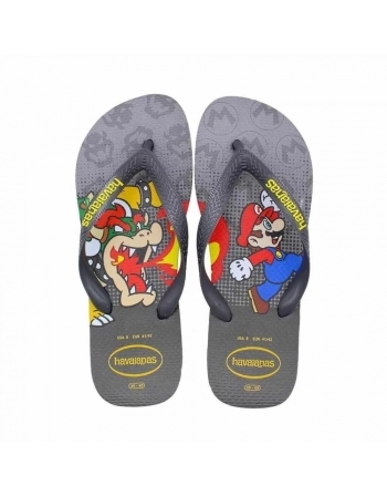 SA HV MARIO BROS CINZA ACO/CINZA CHUMBO 35/36 C1