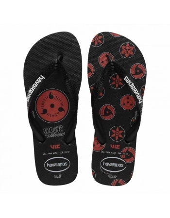 SD HV TOP NARUTO PRETO/PRETO/VERMELHO RUBI 41/42 C3
