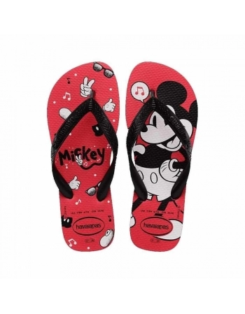 SD HV TOP DISNEY VERMELHO RUBI/PRETO 37/38 C2