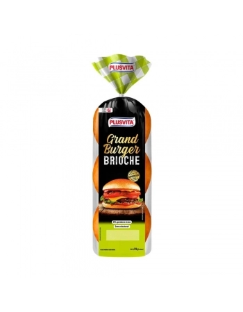 PÃO DE HAMBURGUER TIPO BRIOCHE PLUS VITA 520G