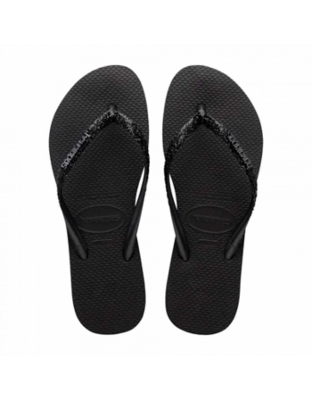 SD HV SLIM GLITTER II PRETO/CINZA DARK 35/36 C3