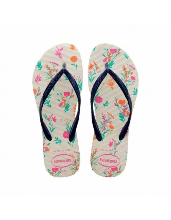 SA HV SLIM ROMANCE BRANCO/MARINHO 33/34 C2