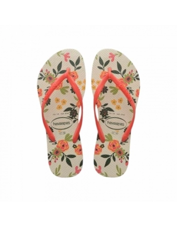 SD HV SLIM ROMANCE BEGE PALHA/VERMELHO 33/34 C1